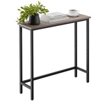 29,5" Table console étroite, table de canapé mince pour couloir, chambre, salon ou vestibule
