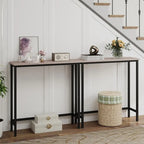 29,5" Table console étroite, table de canapé mince pour couloir, chambre, salon ou vestibule