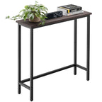 29,5" Table console étroite, table de canapé mince pour couloir, chambre, salon ou vestibule