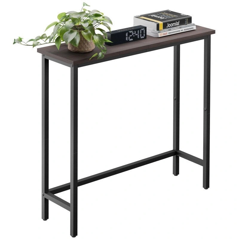 29,5" Table console étroite, table de canapé mince pour couloir, chambre, salon ou vestibule