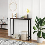 29,5" Table console étroite, table de canapé mince pour couloir, chambre, salon ou vestibule