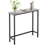 29,5" Table console étroite, table de canapé mince pour couloir, chambre, salon ou vestibule