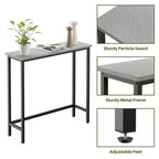 29,5" Table console étroite, table de canapé mince pour couloir, chambre, salon ou vestibule