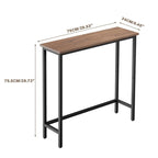 29,5" Table console étroite, table de canapé mince pour couloir, chambre, salon ou vestibule
