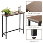 29,5" Table console étroite, table de canapé mince pour couloir, chambre, salon ou vestibule