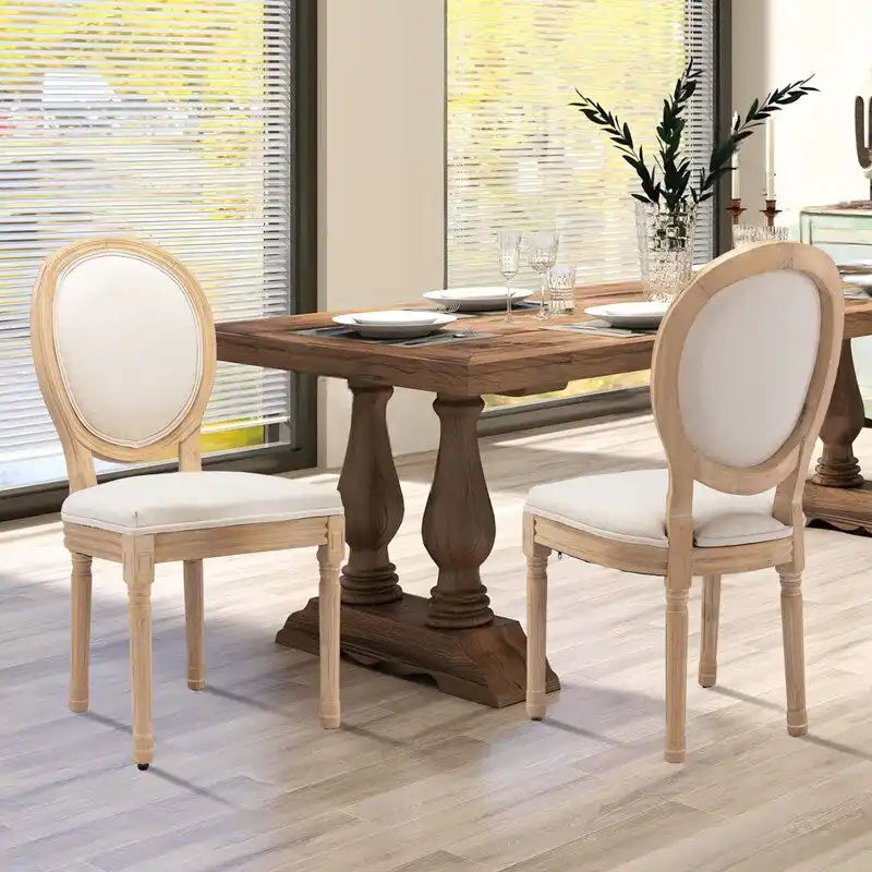 Chaise de salle à manger rembourrée – Marron / Vert olive / Gris foncé / Orange / Noir / Beige / Bleu marine, Cuir & Tissu & Velours