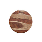 Table d'appoint en C Union en bois massif et métal