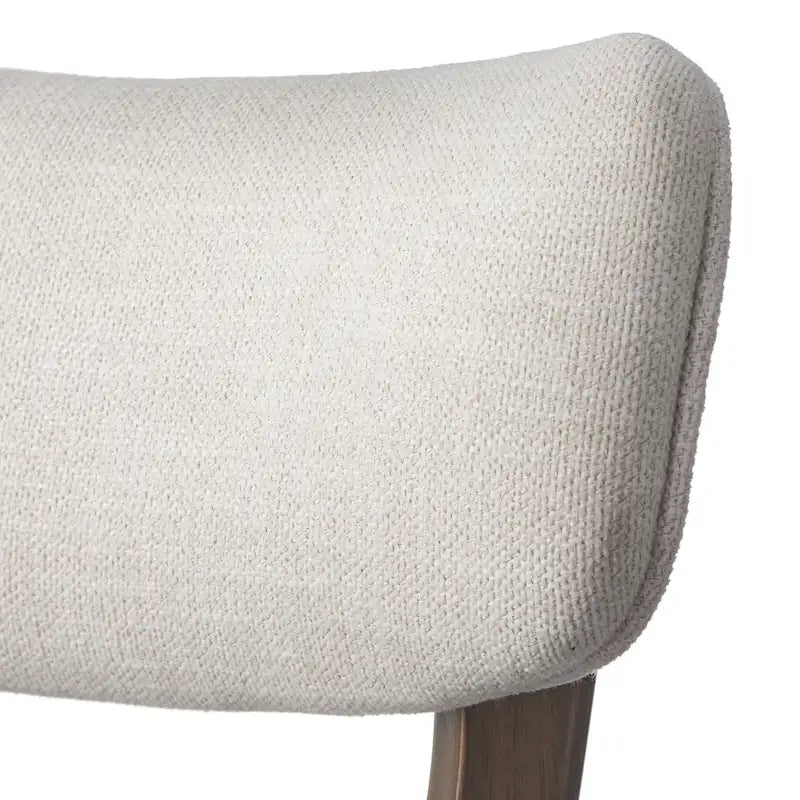 Chaise de salle à manger du milieu du siècle, Beige / Orange automne / Gris foncé / Vert concombre, Lot de 2