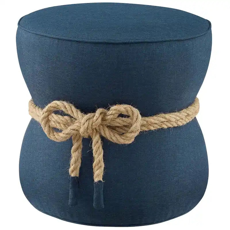 Pouf sablier, rouge atomique / gris, 1 place