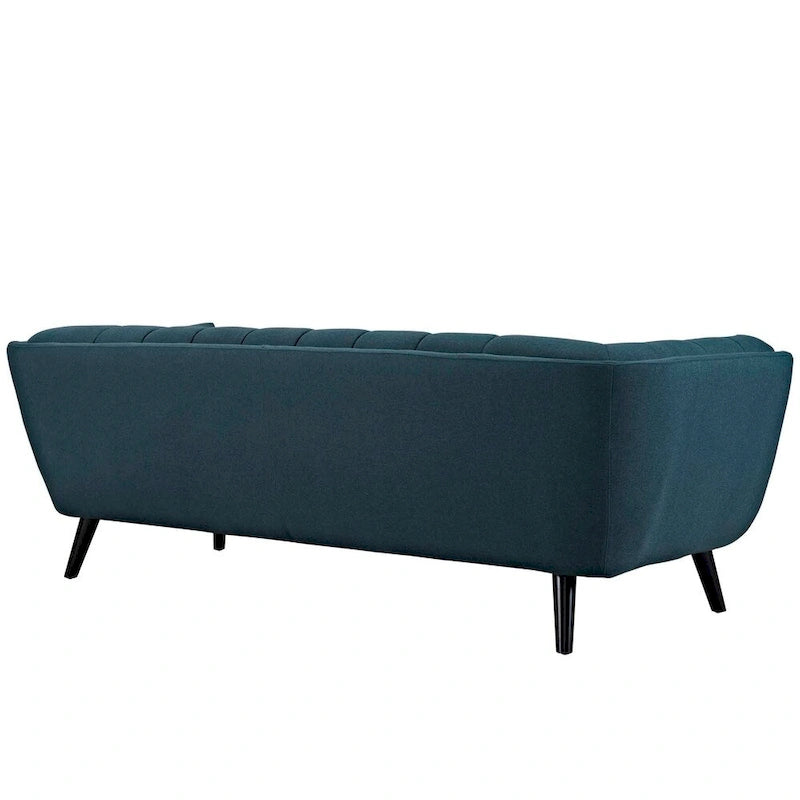Ensemble canapé et fauteuil rembourrés en tissu 2 pièces Bestow