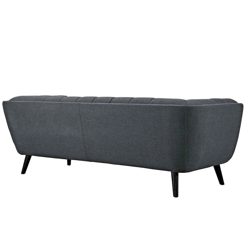 Ensemble canapé et fauteuil rembourrés en tissu 2 pièces Bestow