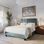 Lit Nova Modern pour grand lit/lit double, sommier tapissier requis
