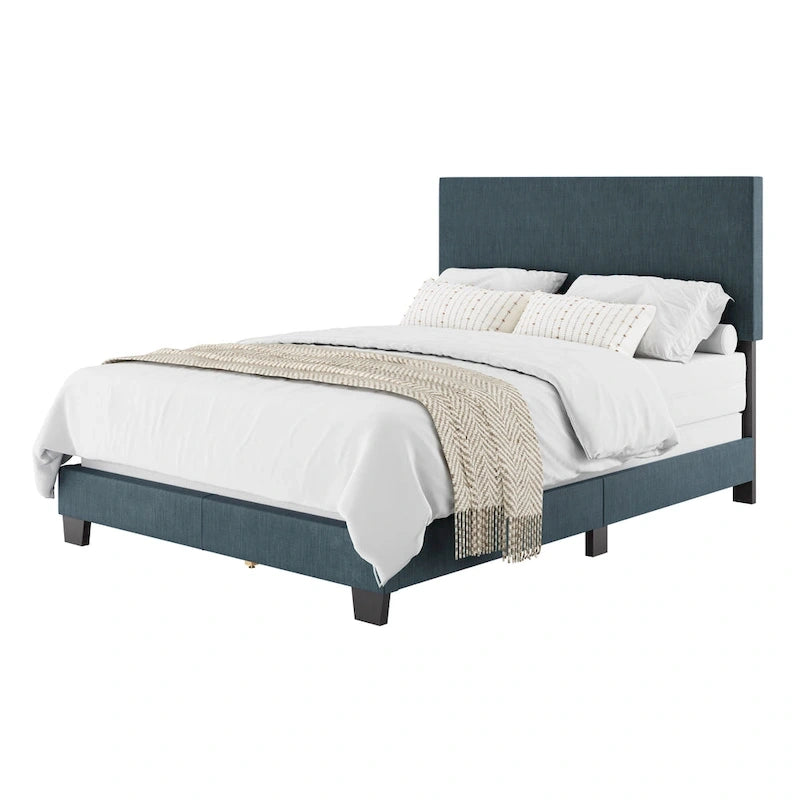 Lit Nova Modern pour grand lit/lit double, sommier tapissier requis