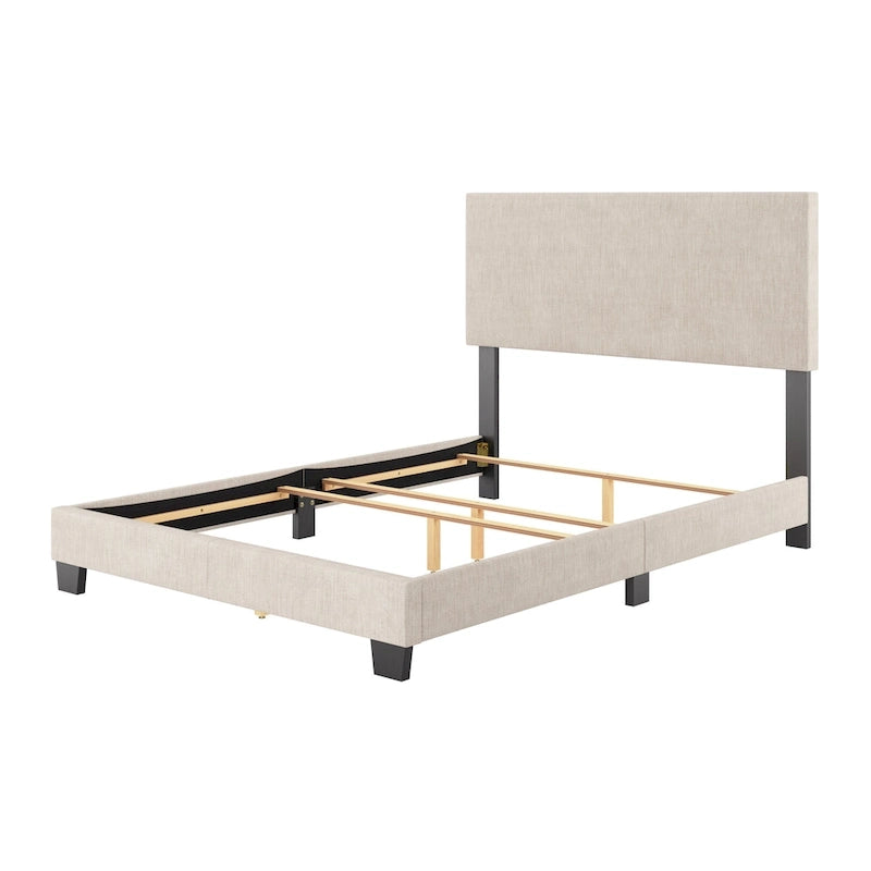 Lit Nova Modern pour grand lit/lit double, sommier tapissier requis
