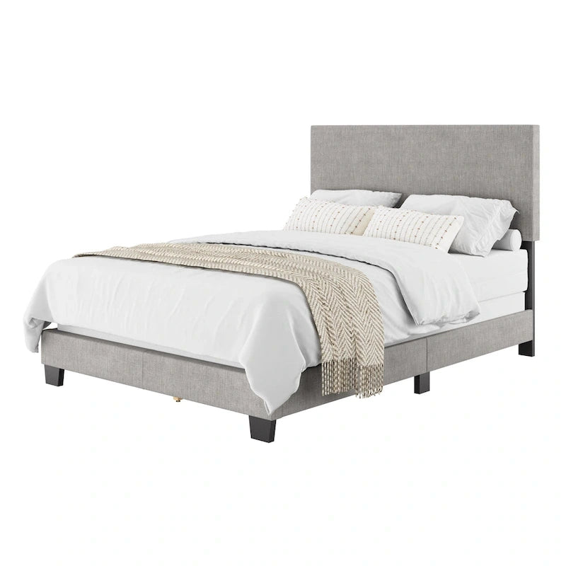 Lit Nova Modern pour grand lit/lit double, sommier tapissier requis