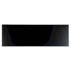 Meuble TV 2 tiroirs 1 étagère, Blanc/Noir/Naturel, Pour TV 55", 1 personne