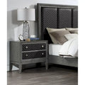 Ensemble de chambre 6 pièces en similicuir gris, très grand lit, très grand lit californien ou très grand lit américain, capacité de 6 personnes