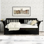 Lit de repos double Espresso avec lit gigogne escamotable, 2 places assises/couchages