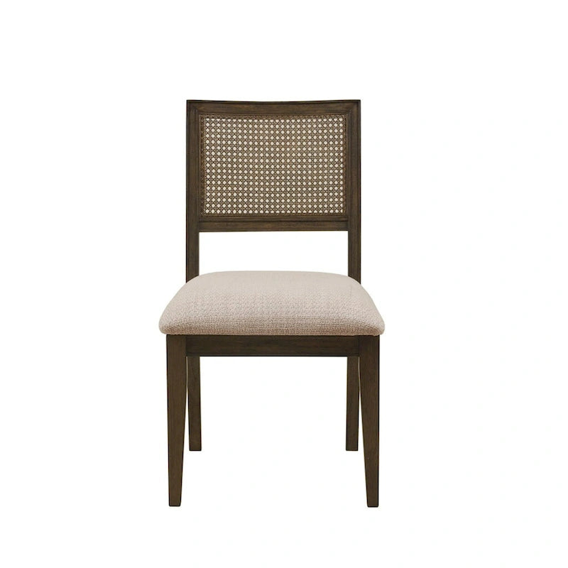 Lot de 2 chaises de salle à manger sans accoudoirs