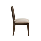 Lot de 2 chaises de salle à manger sans accoudoirs