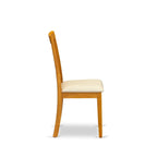 Ensemble table de salle à manger à abattants en chêne avec chaises en similicuir, 3 ou 5 places