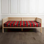 Matelas de banquette Southwest – Navajo Fire / Midnight / Desert, Lit simple