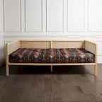 Matelas de banquette Southwest – Navajo Fire / Midnight / Desert, Lit simple