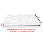 Matelas de banquette Southwest – Navajo Fire / Midnight / Desert, Lit simple