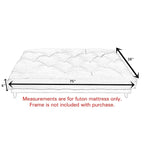 Matelas de banquette Southwest – Navajo Fire / Midnight / Desert, Lit simple