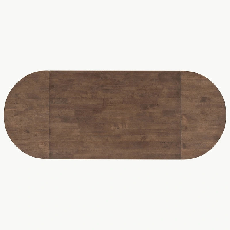 Ensemble de salle à manger 3 pièces en bois à hauteur de comptoir avec rallonge pliable