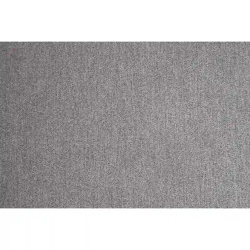 Canapé sectionnel d'angle en U gauche gris, 5 places, en chenille