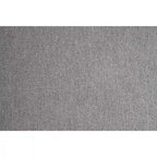 Canapé sectionnel d'angle en U gauche gris, 5 places, en chenille