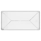 Table basse SAFAVIEH Couture Giang en acrylique et argent - 47Lx24Px17H